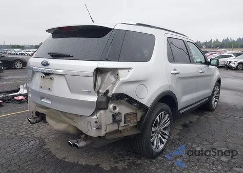 2018 Ford Explorer Platinum из США, поврежденный, VIN 1FM5K8HT7JGB10321